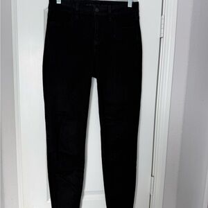American Eagle Outfitters Women's Jet Black Skinny Jeans